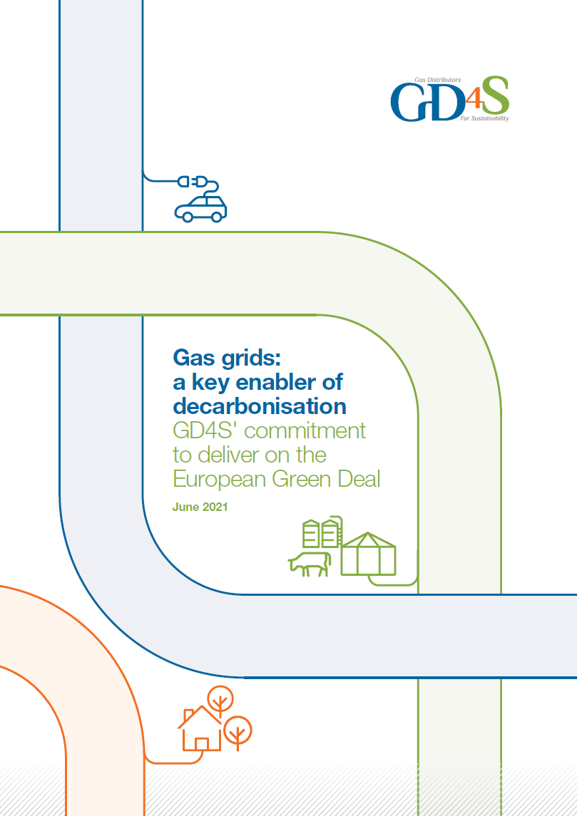 Gas Distributors for Sustainability (GD4S) publishes White Paper promoting the role of gas networks as key enabler of the EU’s energy transition image